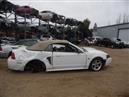 2003 FORD MUSTANG GT WHITE CONV 4.6L AT F17017